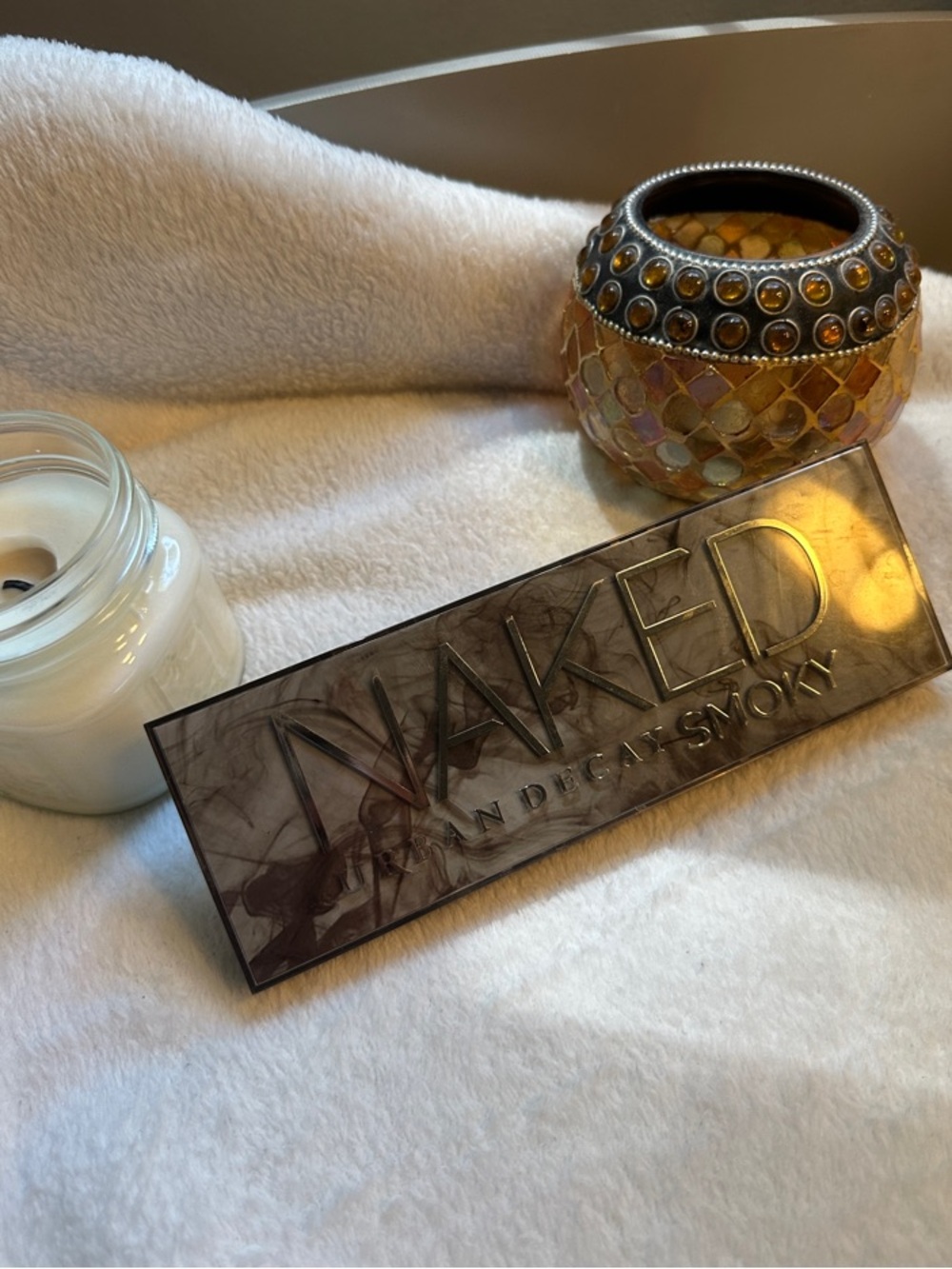 Urban Decay NAKED Smoky Palette - Charcoal Metallic Finish NWOT